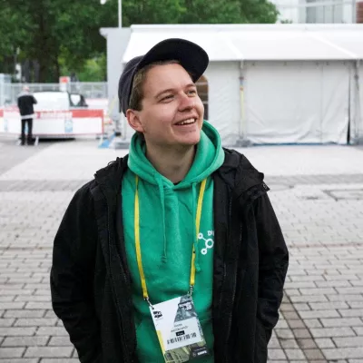 Beim Hackathon auf der IAA in Frankfurt
